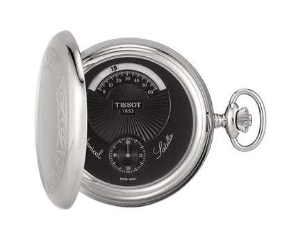 TISSOT T-POCKET SATELLITE MECHANICAL T8514059905000 Only Time Armbanduhr 52 mm ansicht-2