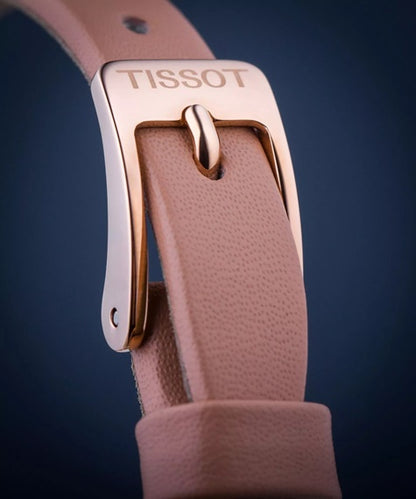 TISSOT T0581093603101 Only Time Armbanduhr 20 mm Gold ansicht-2