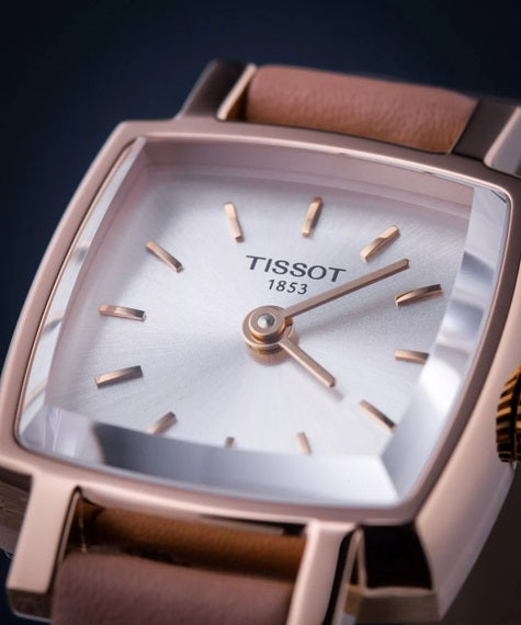TISSOT T0581093603101 Only Time Armbanduhr 20 mm Gold ansicht-3