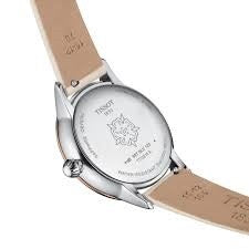 TISSOT T1332102603100 Date Armbanduhr 33 mm Gold ansicht-2