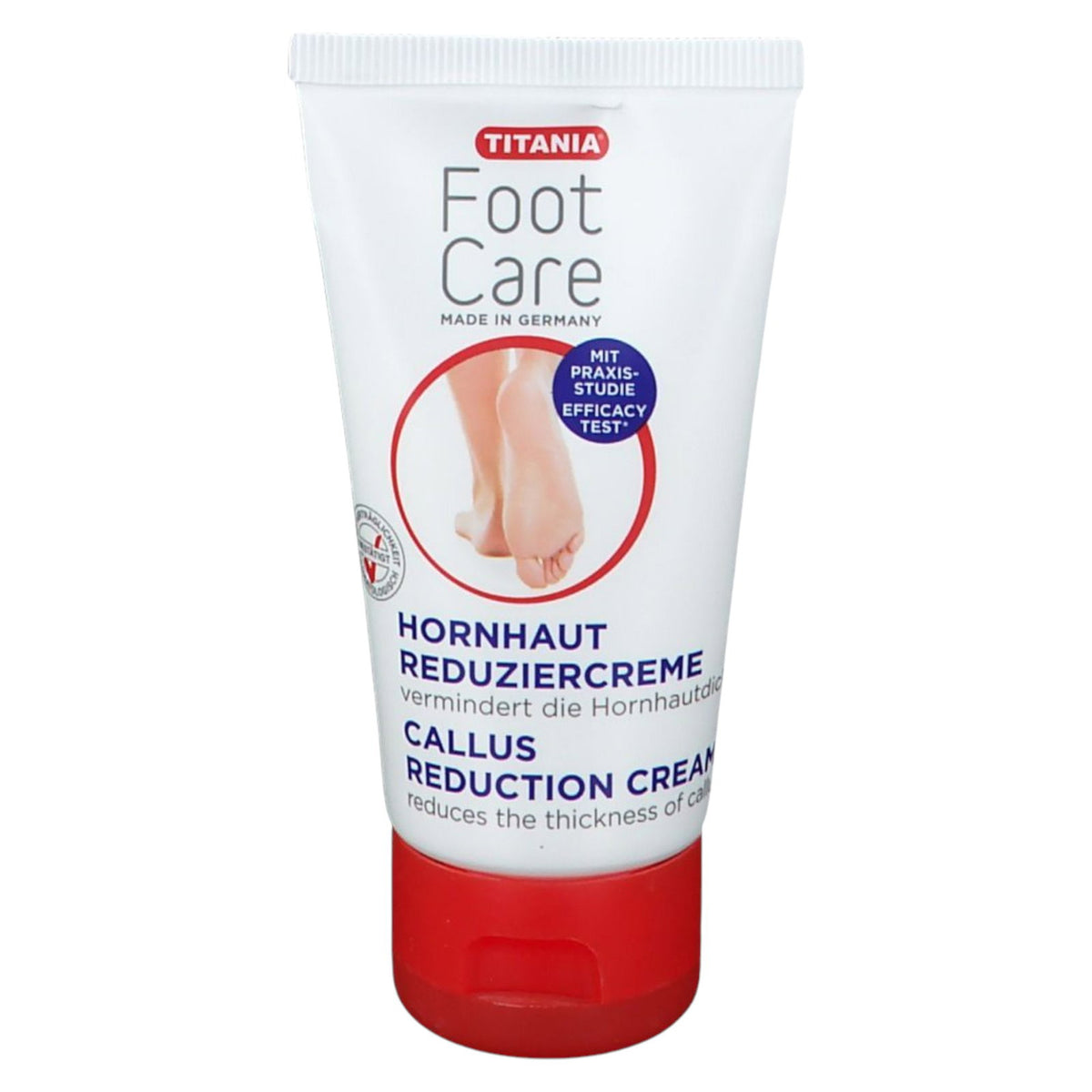 Titania Titania, Callus Reduction Cream, Anti-Hornhaut, Fußcreme, 50 ml *Tester