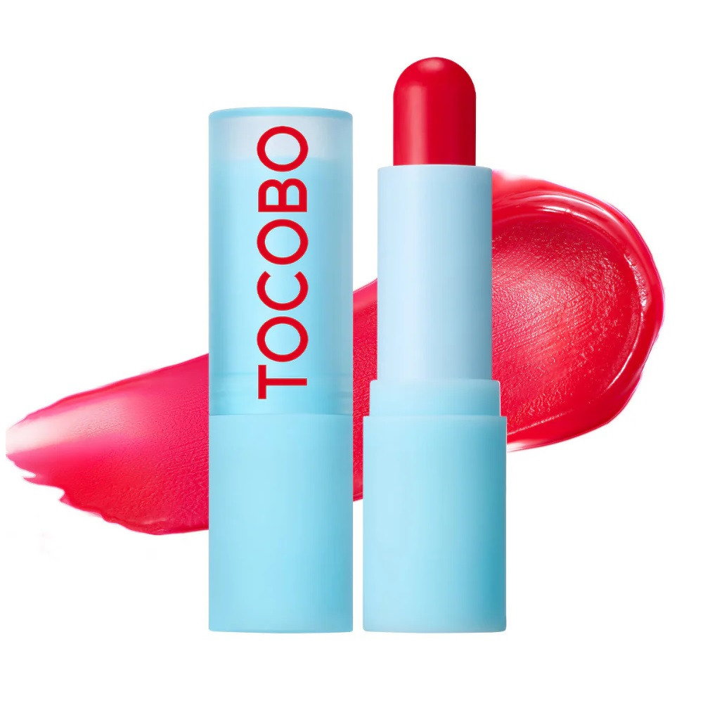 Tocobo Tocobo, Glass Tinted, Hydrating & Glow, Lippenbalsam, 011, Flush Cherry, 3.5 g Regular