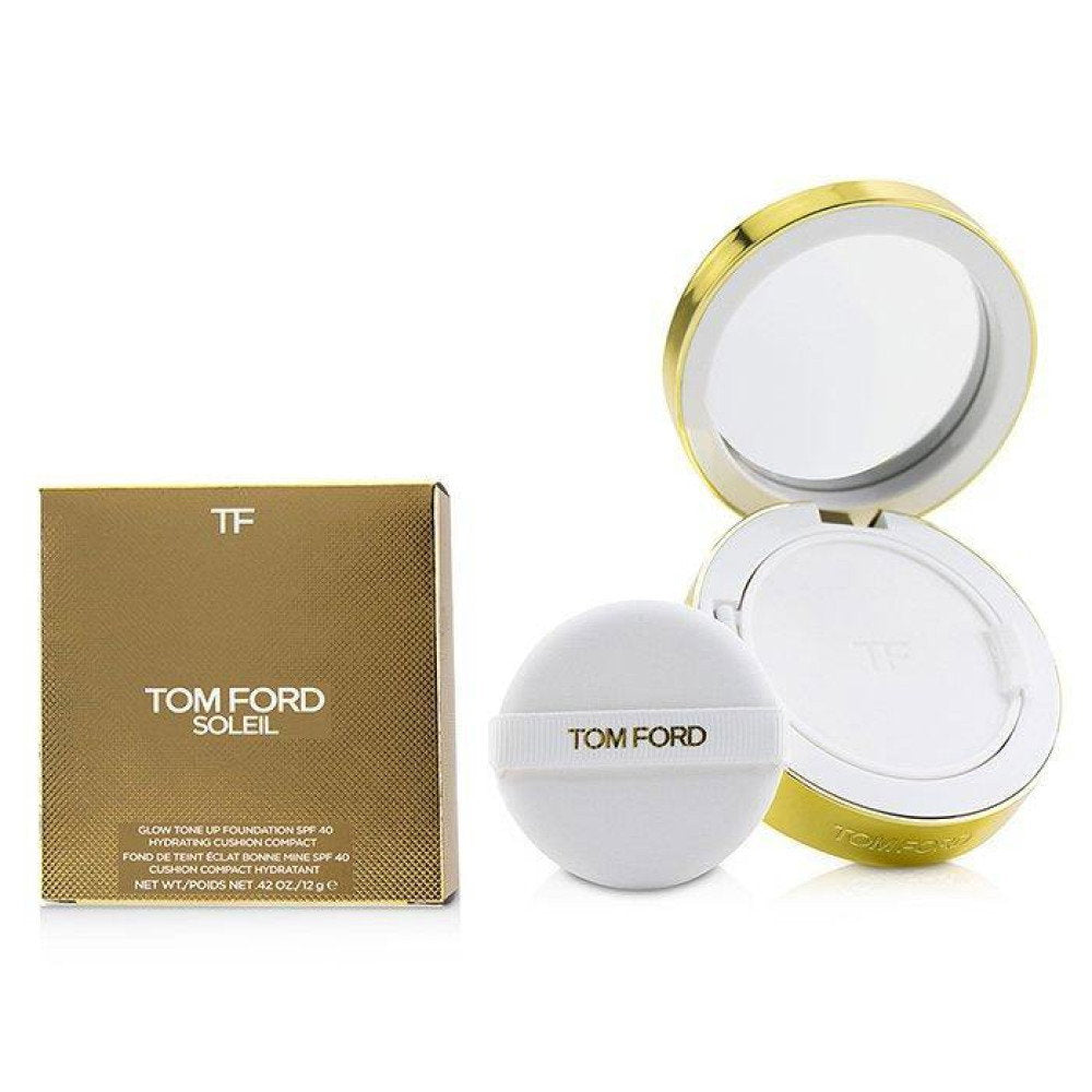 Tom Ford Tom Ford, Soleil Glow Tone Up, Kompakt-Foundation, 7,8, Warmes Bronze, SPF 40, Nachfüllen, 12 g Regular