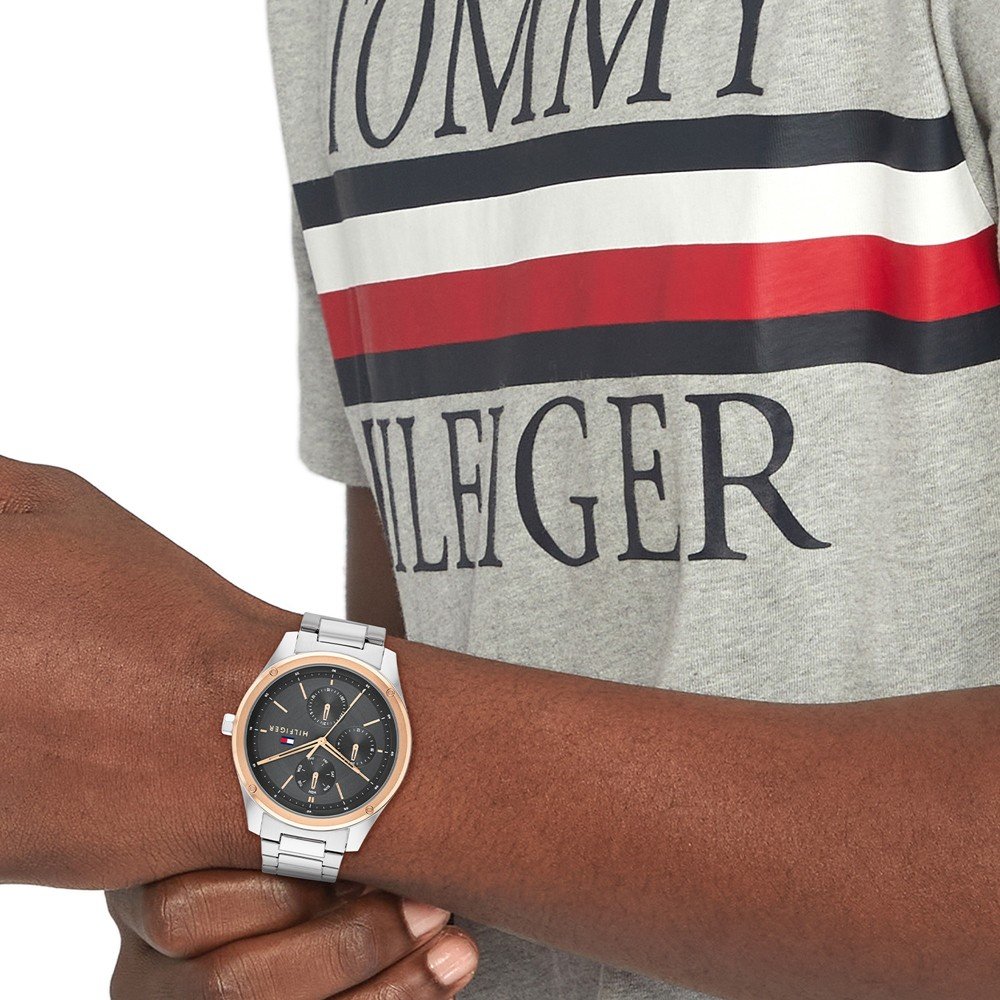 TOMMY HILFIGER 1710541 Analoguhr Armbanduhr 43 mm ansicht-3