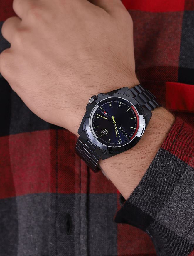 TOMMY HILFIGER 1791689 Analoguhr Armbanduhr 44 mm ansicht-2