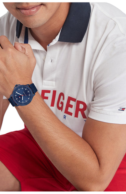 TOMMY HILFIGER 1792022 Analoguhr Armbanduhr 46 mm ansicht-2