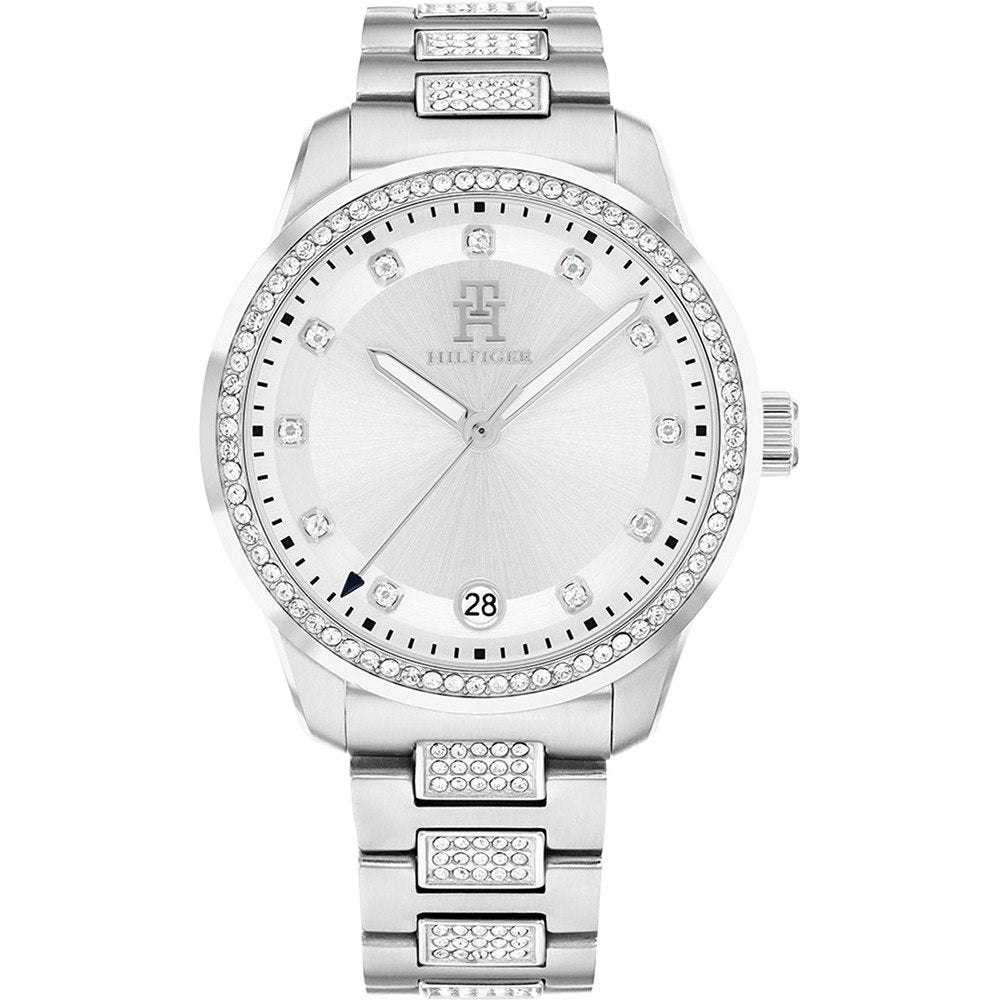 TOMMY HILFIGER NEW COLLECTION TH85 CRYSTALS 1782757 Only Time Armbanduhr 36 mm