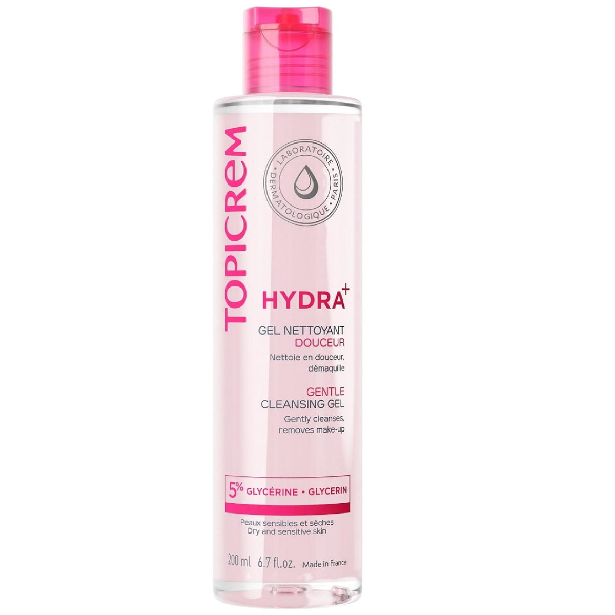Topicrem Hydra+ Cleansing Hydrating Cleansing Gel For Face & For Body 200 ml