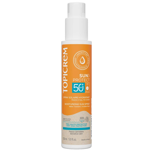 Topicrem Topicrem, Sun Protect, Befeuchtend und schützend, Sonnenschutzspray, SPF 50, 150 ml Regular