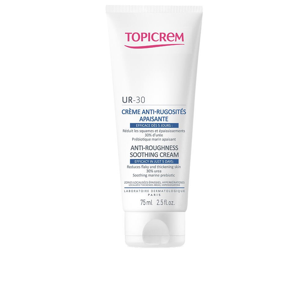 Topicrem Topicrem, UR 30, Soothing & Smoothing, Täglich, Sahne, Für das Gesicht, 75 ml Regular