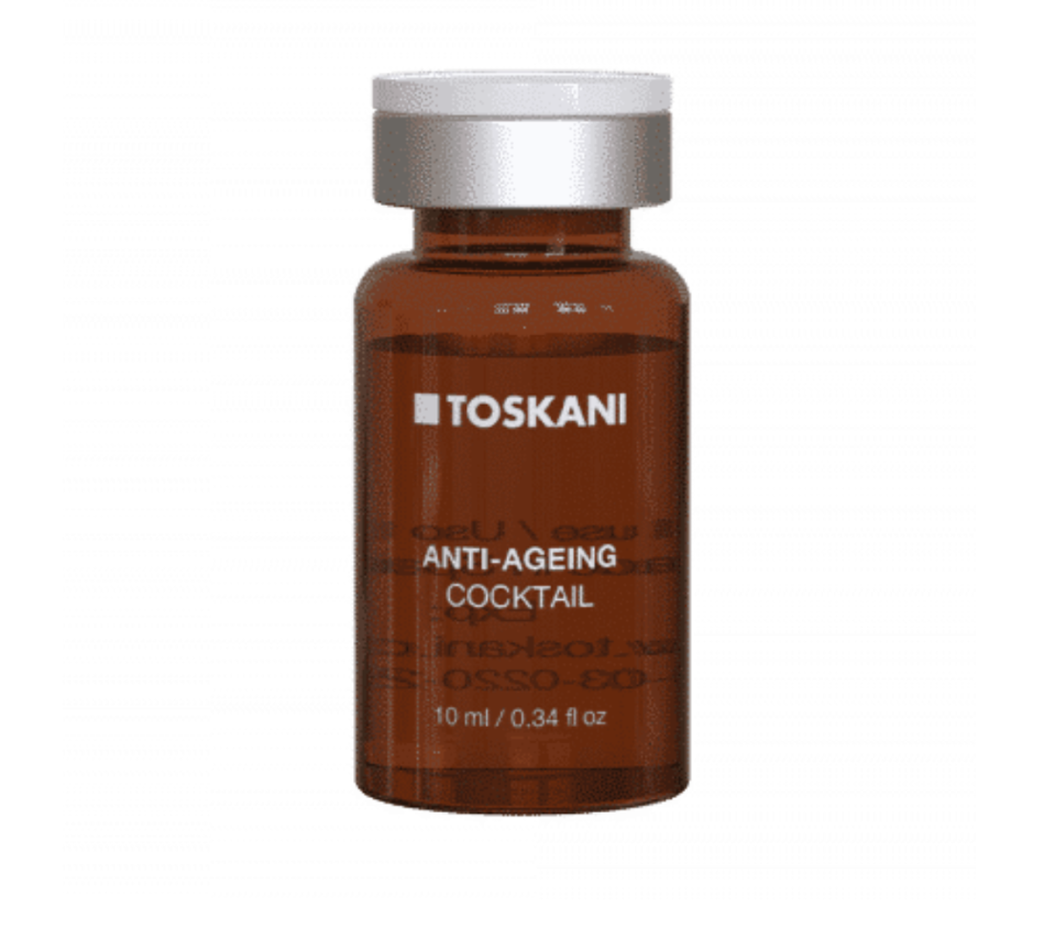Toskani Cocktail Anti-Ageing Ampoules Mesotherapy Solution For Face für Damen 10 ml 5 Stück