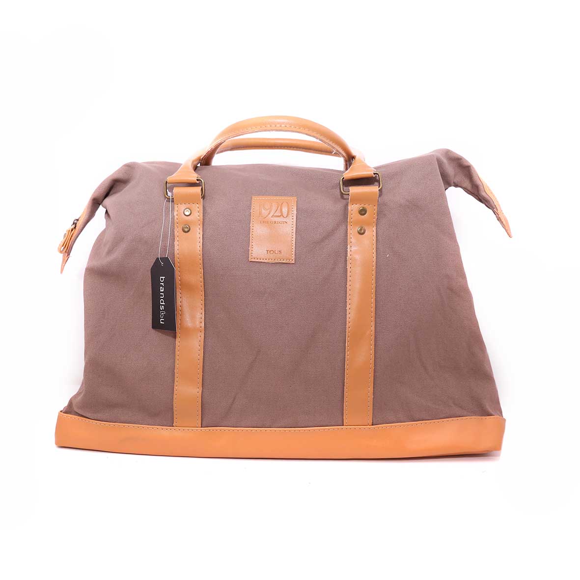 Tous Tous 1920 The Origin Textiltasche Reisetasche Braun für Frauen Mode / Taschen & Rucksäcke / Textiltasche