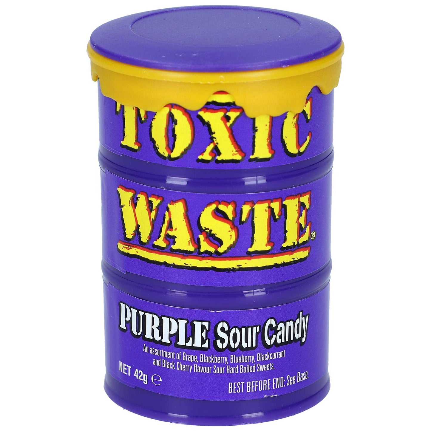 Toxic Waste Purple Sour Candy 42g - Candyshop.ch
