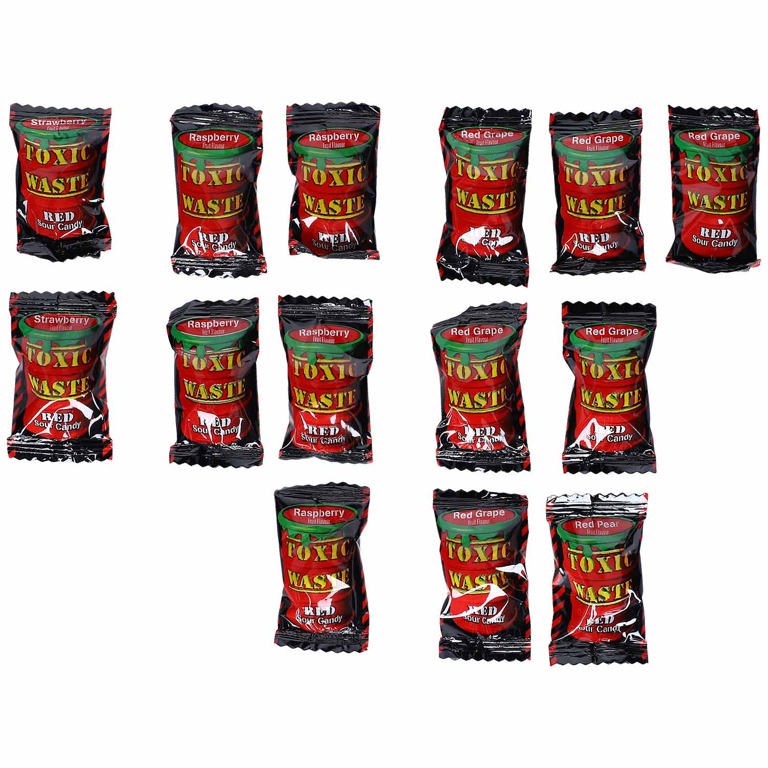 Toxic Waste Red Sour Candy 42g - Candyshop.ch