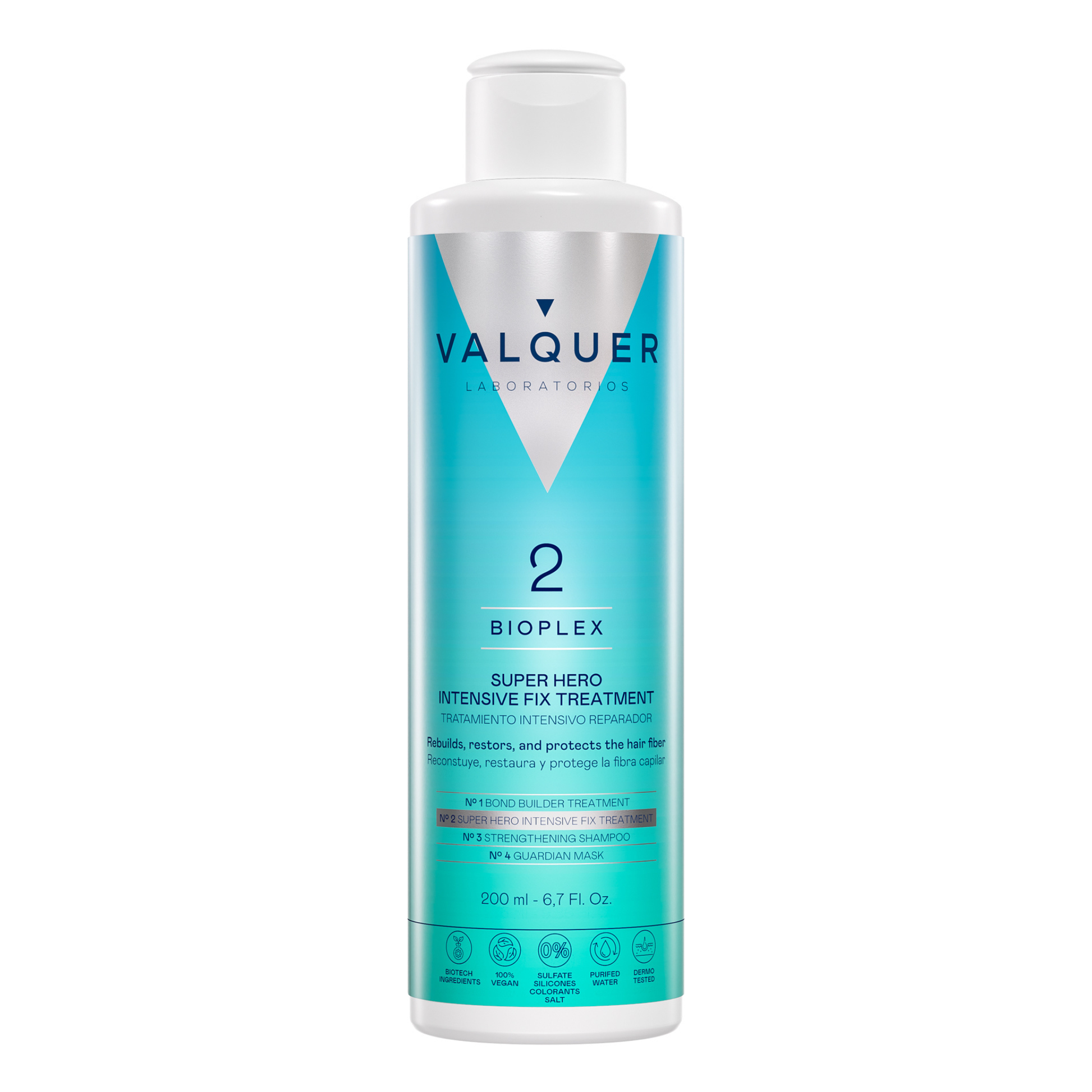 VALQUER VALQUER Bioplex N 2 Intensiv Reparatur Behandlung 200 ml Kosmetik