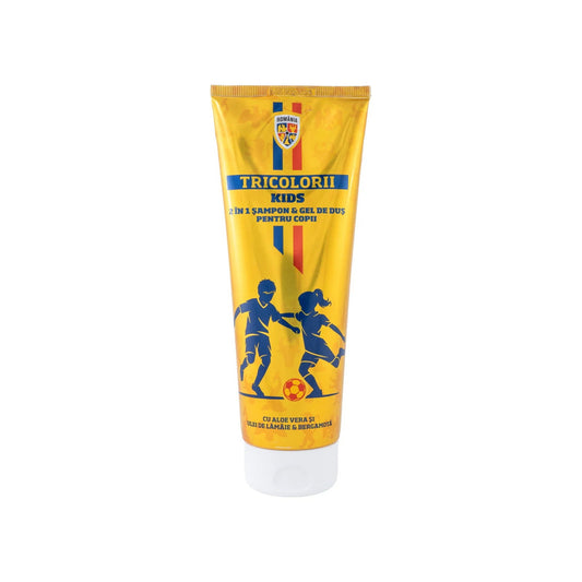 Tricolorii Tricolorii, Tricolorii Kids, Duschgel & Shampoo 2-in-1, Bergamot, 250 ml Regular