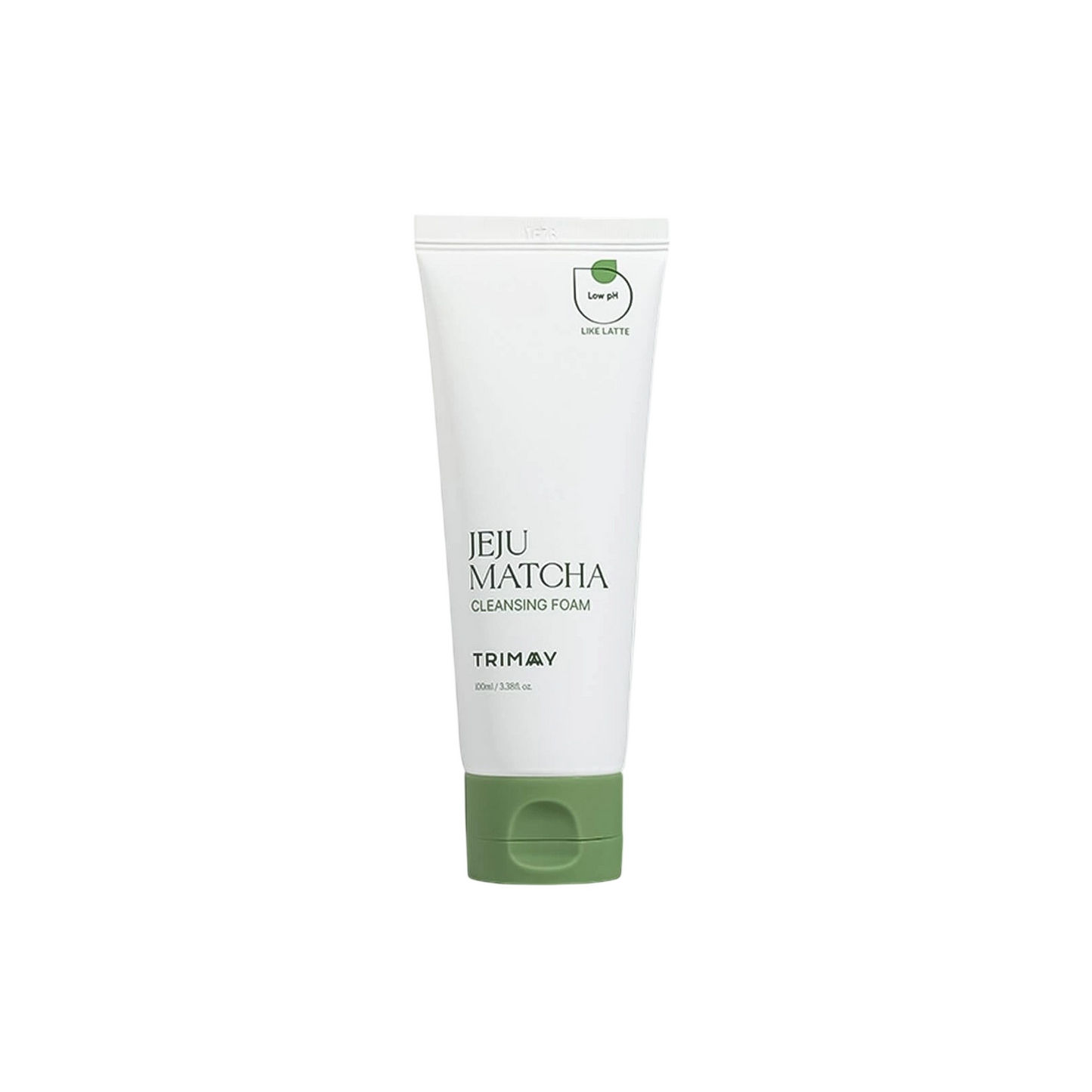 Trimay Trimay, Jeju Matcha, Vegan & Fragrance-Free, Cleansing & Exfoliating, Reinigungsschaum, 100 ml Regular