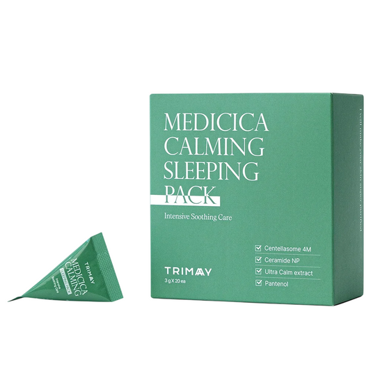 Trimay Trimay, Medicica Calming Sleeping Pack Renewal, Beruhigend und entspannend, Nacht-Schlafmaske, 20 stk, 3 g Regular