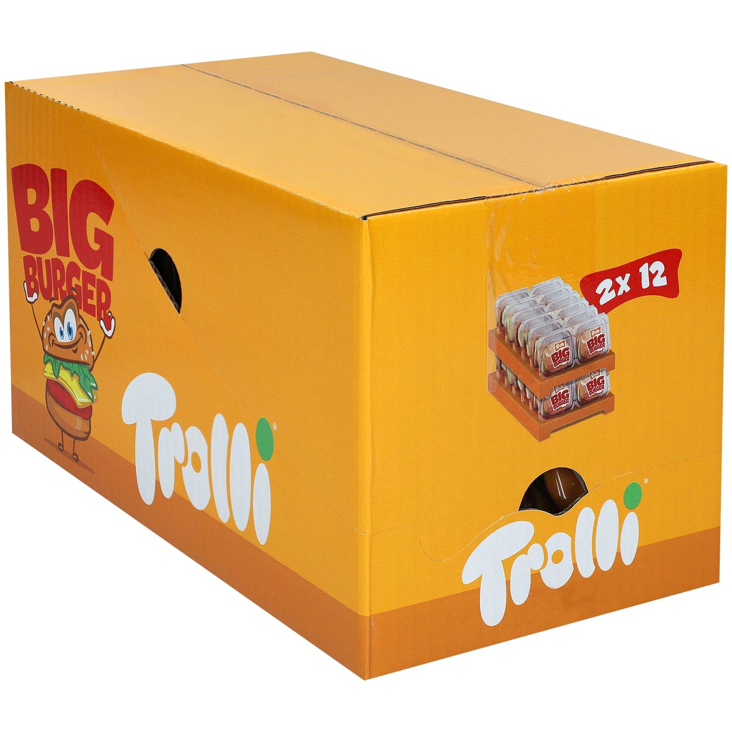 Trolli Big Burger 24x50g - Candyshop.ch