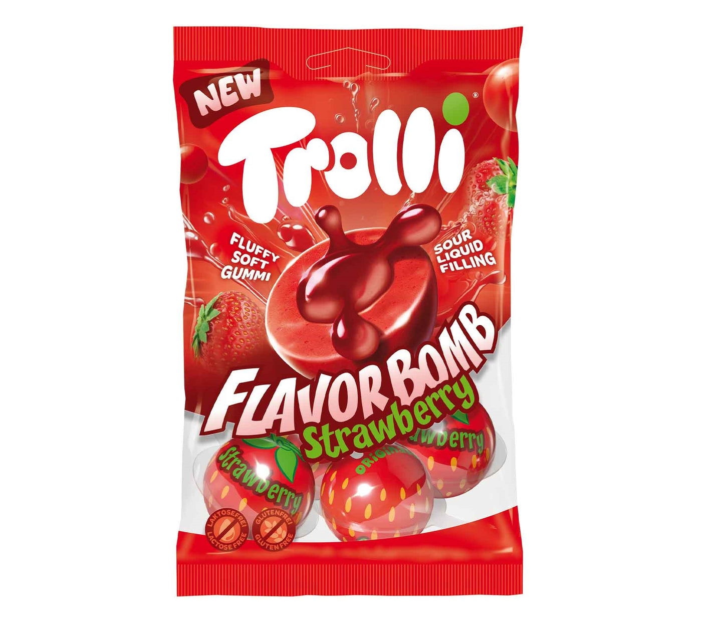 Trolli Flavor Bomb Strawberry 4er