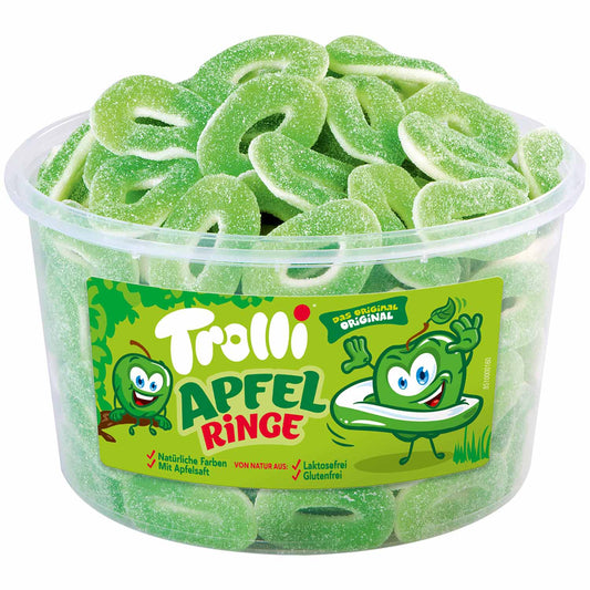 Trolli Apfelringe 150er - Candyshop.ch