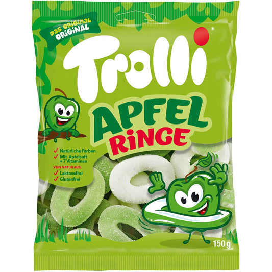 Trolli Apfelringe 150g - Candyshop.ch