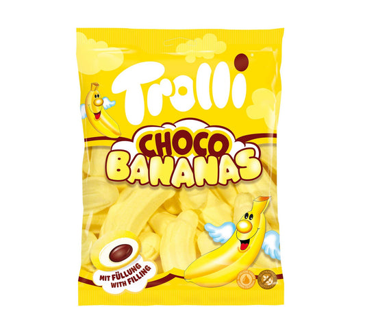 Trolli Choco Bananas 150g Weiche Schaumzucker Bananen - Candyshop.ch