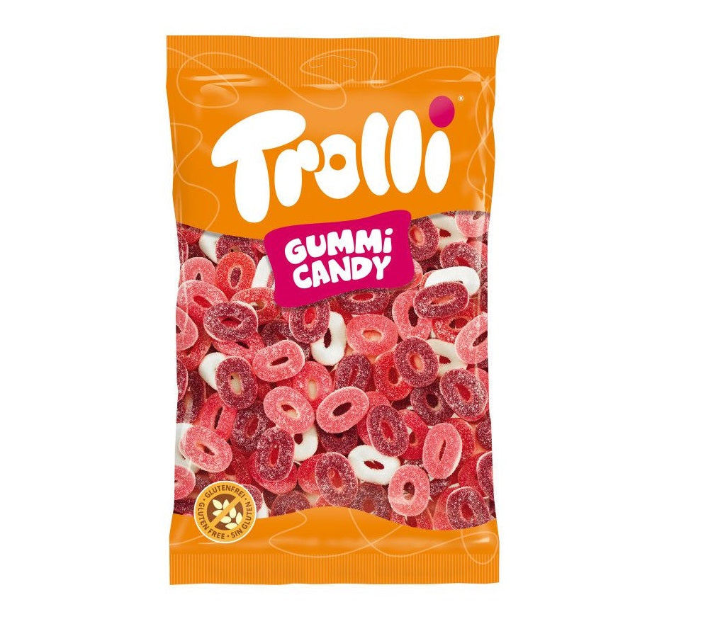 Trolli Rote Früchte Mini-Ringe 1000g