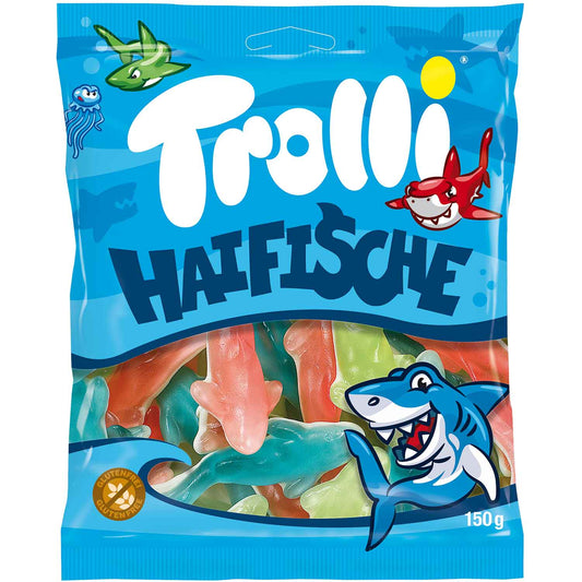 Trolli Haifische 150g - Candyshop.ch