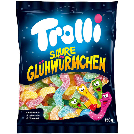 Trolli Saure Glühwürmchen 150g - Candyshop.ch