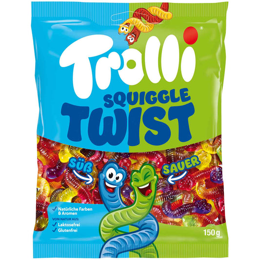 Trolli Squiggle Twist 150g Fruchtgummi - Candyshop.ch