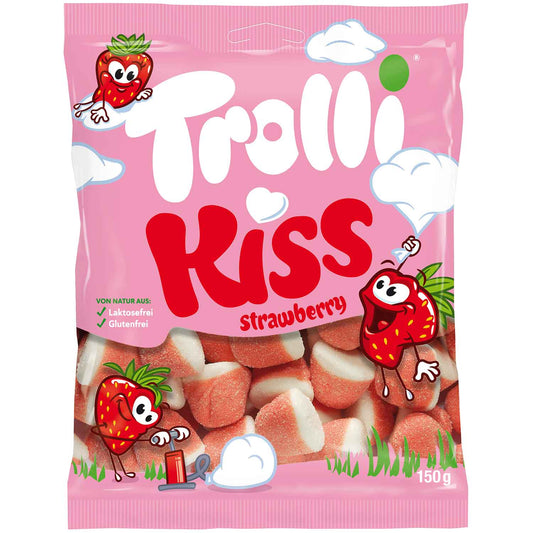 Trolli Strawberry Kiss 150g - Candyshop.ch