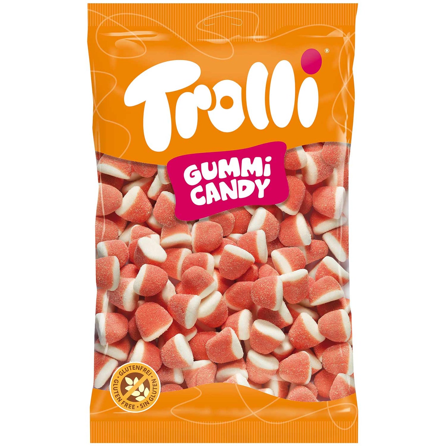 Trolli Strawberry Kiss 1Kg - Candyshop.ch