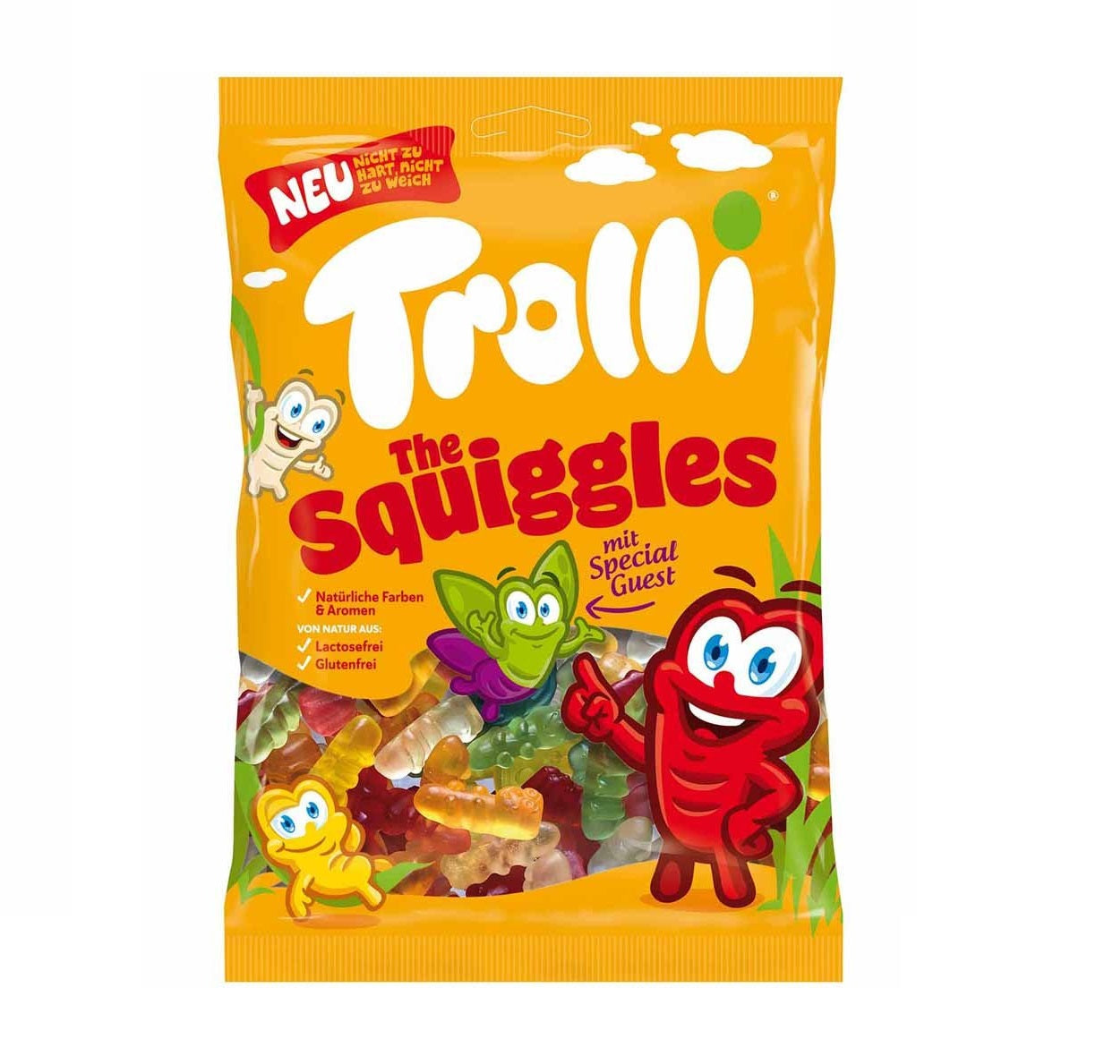 Trolli The Squiggles 1000g Fruchtgummi Big Packung