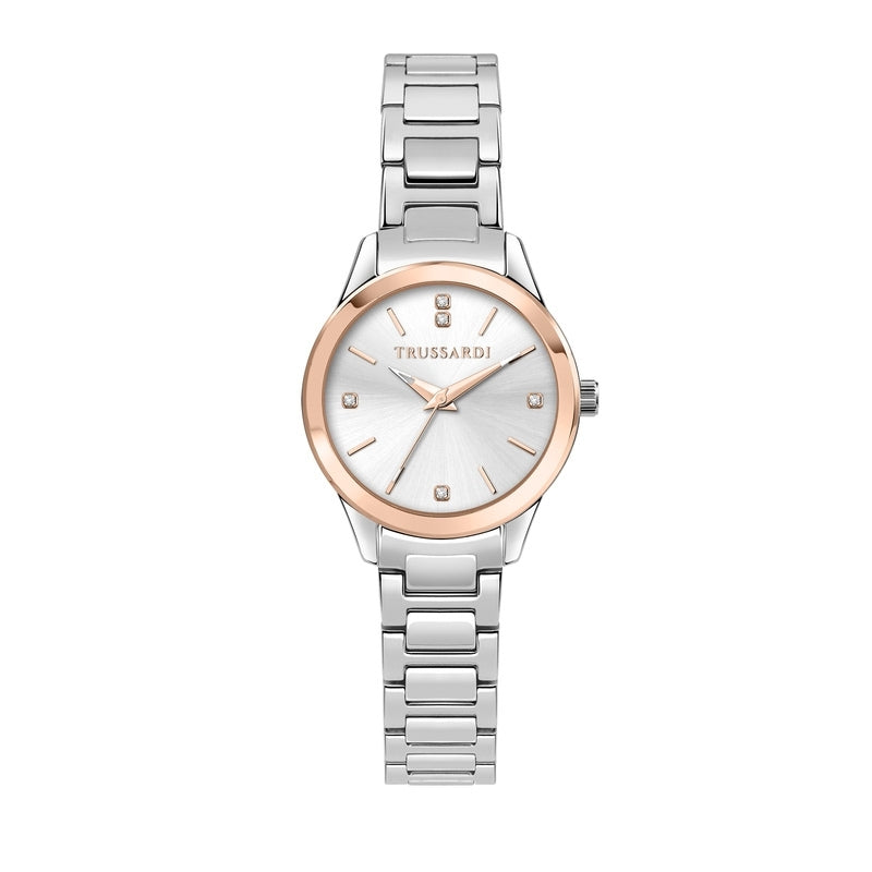 TRUSSARDI R2453151519 Only Time Armbanduhr Silber
