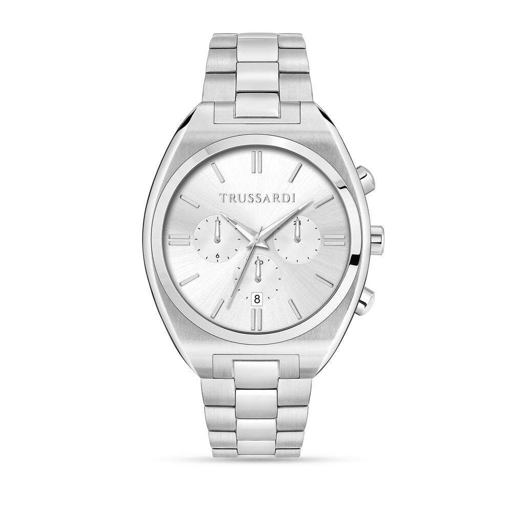 TRUSSARDI R2453159003 Multifunction Armbanduhr 44 mm Silber