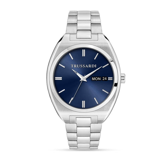 TRUSSARDI R2453159005 Date Armbanduhr 42 mm Silber