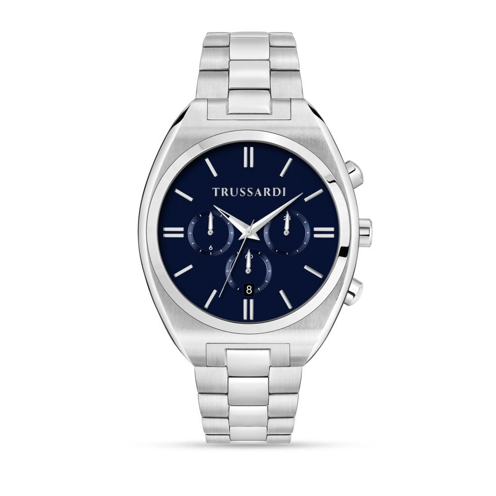 TRUSSARDI R2453159010 Multifunction Armbanduhr 44 mm Silber