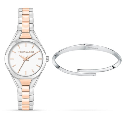 TRUSSARDI R2453159503 Only Time Armbanduhr Silber