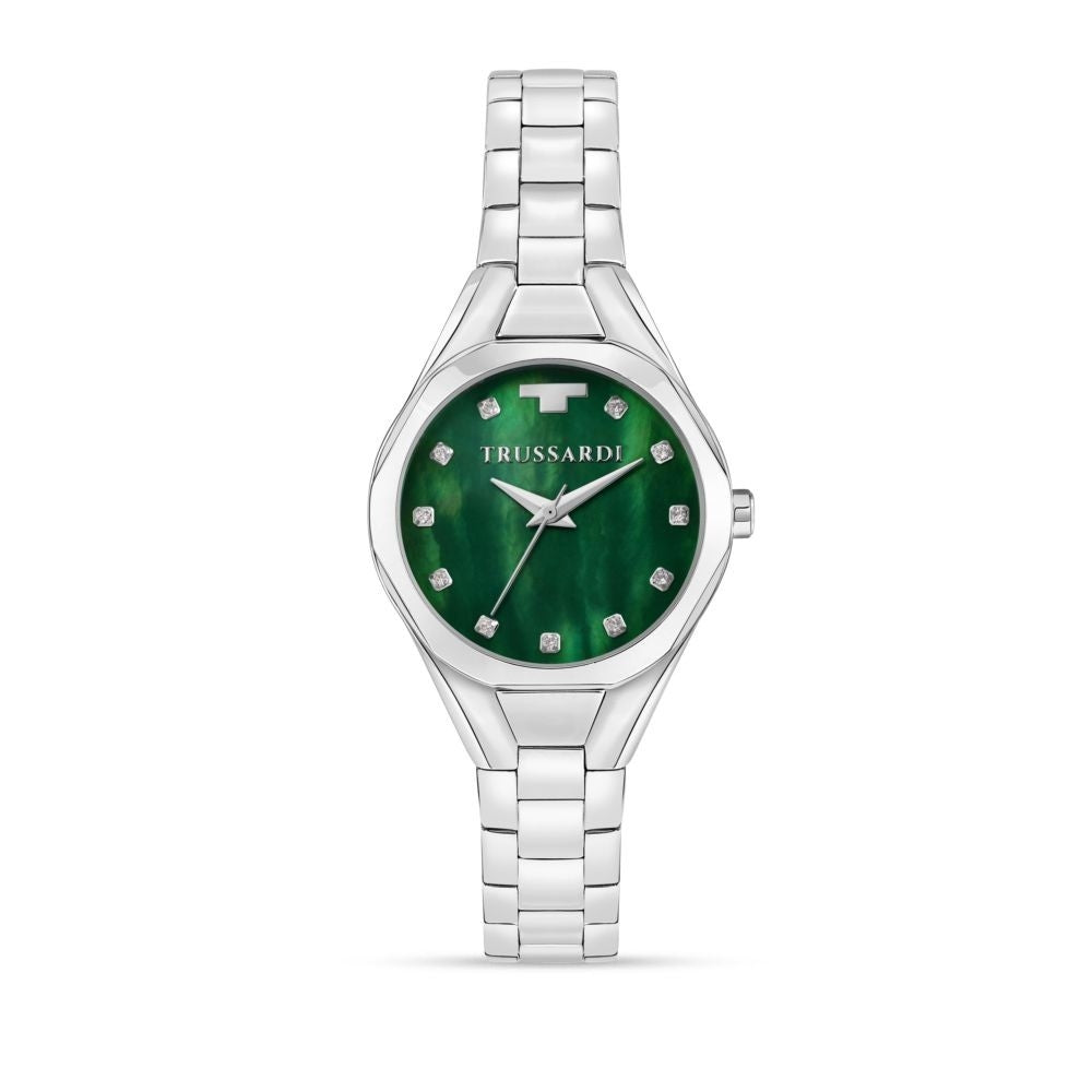 TRUSSARDI R2453159507 Only Time Armbanduhr Silber