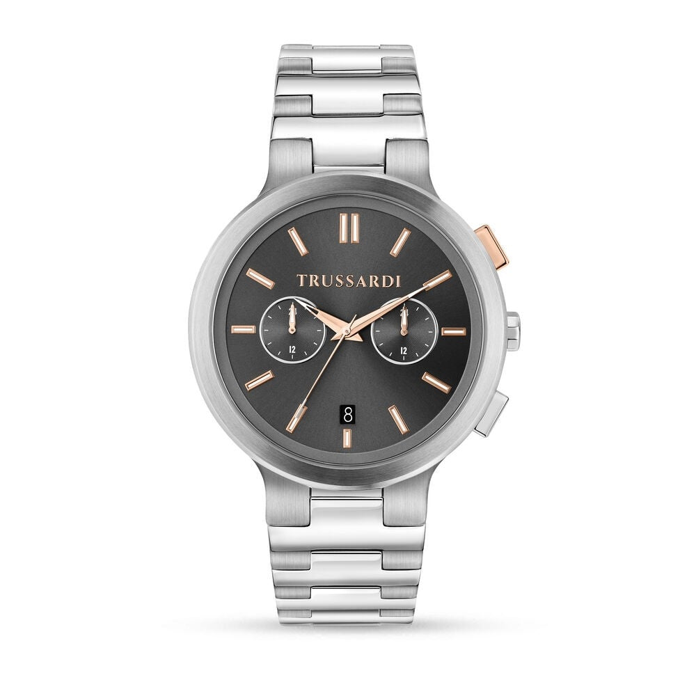 TRUSSARDI R2453164005 Multifunction Armbanduhr 43 mm Silber
