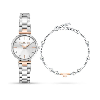 TRUSSARDI R2453164508 Only Time Armbanduhr Silber