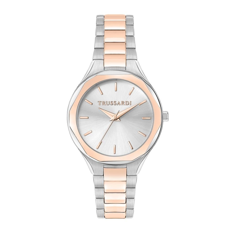 TRUSSARDI SMALL R2453157504 Only Time Armbanduhr 32 mm Silber