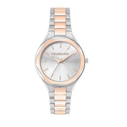 TRUSSARDI SMALL R2453157504 Only Time Armbanduhr 32 mm Silber