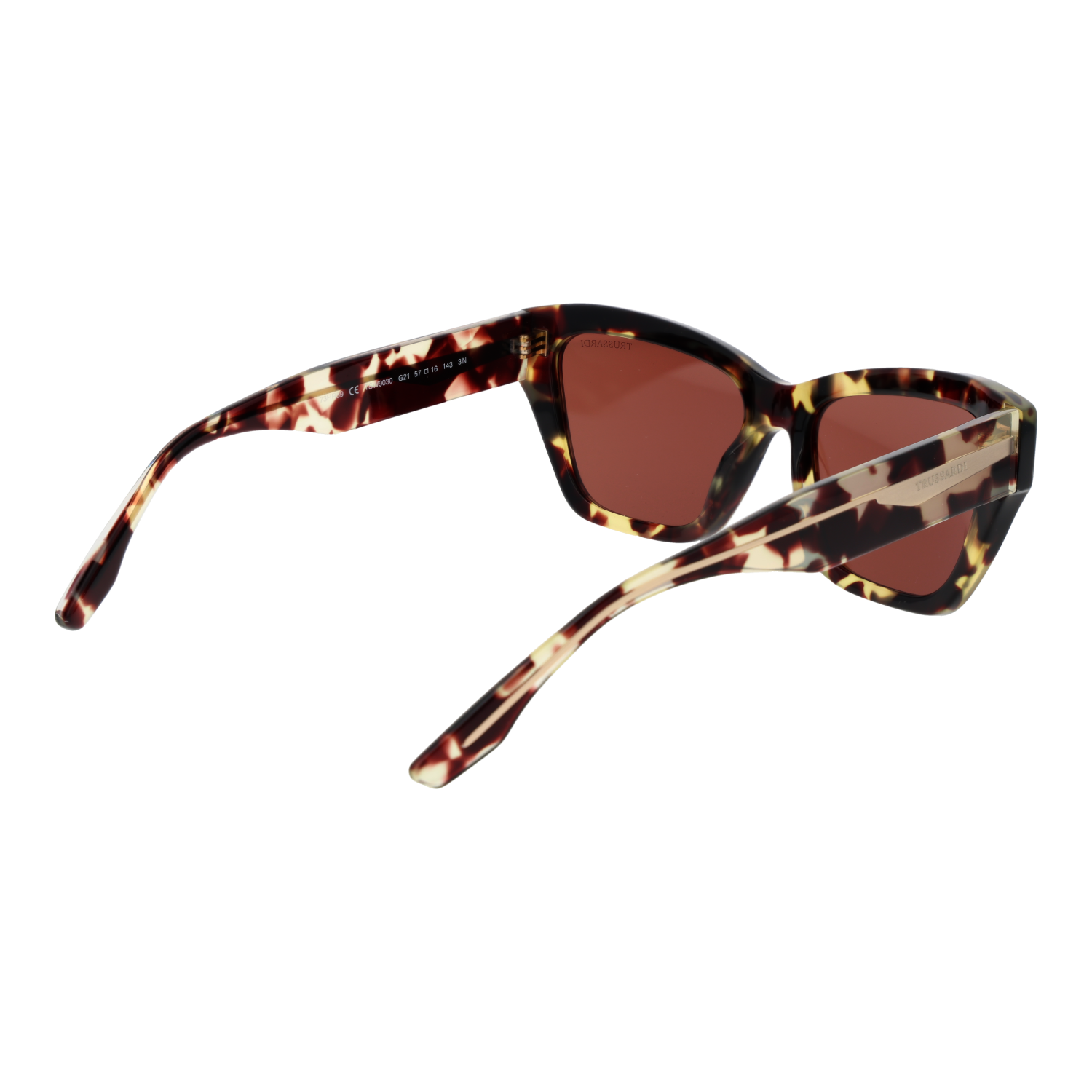 TRUSSARDI SUNGLASSES TSW9030 57G21 Sonnenbrille ansicht-2