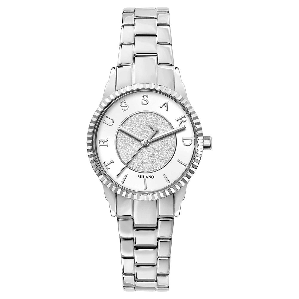 TRUSSARDI T-BENT R2453144502 Only Time Armbanduhr 32 mm Silber