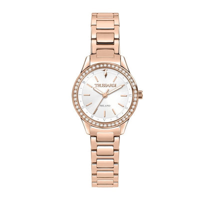 TRUSSARDI T-SKY R2453151503 Only Time Armbanduhr Silber