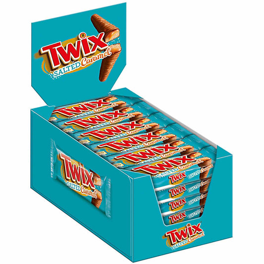 Twix Salted Caramel Riegel 30x 46g - Candyshop.ch