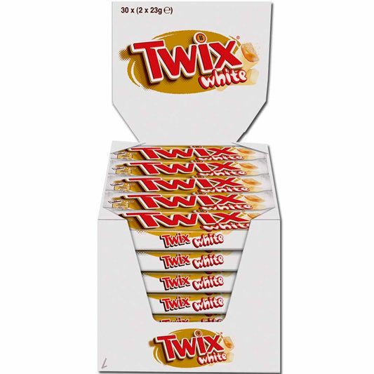 Twix White Riegel 30x46g - Candyshop.ch