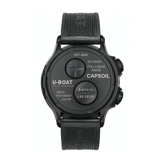 U-BOAT WATCHES Mod. U8889/A U8889_A Only Time Armbanduhr 50 mm